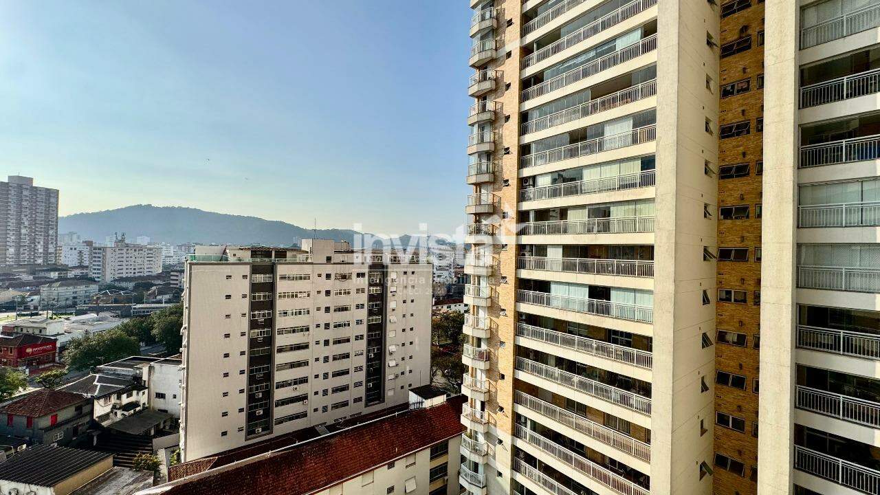Apartamento &agrave; venda no bairro Gonzaga - Santos
