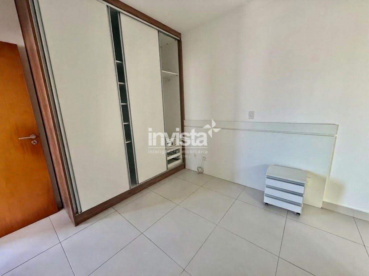 Aluguel: Apartamento de 1 su&iacute;te e varanda na Ponta da Praia, Santos/SP - Santos