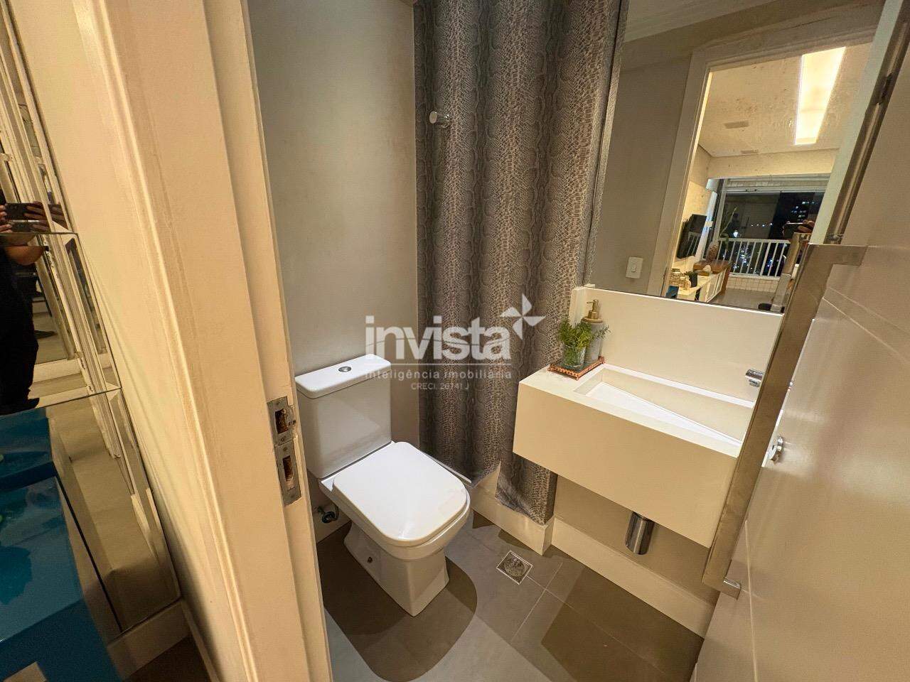 Apartamento residencial de frente com 3 quartos e lazer completo na Encruzilhada, Santos - Santos