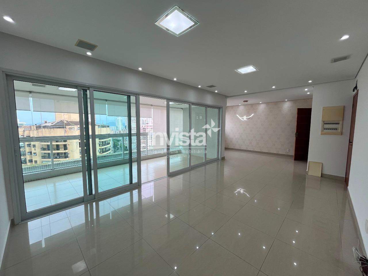 C&oacute;digo: 44258 R$ 17.000,00 Apartamento para alugar em Santos-SP no bairro Ponta da Praia, com 3 dormit&oacute;rios e 167m&sup2; 167 m&sup2; 3 quartos 3 vagas - Santos