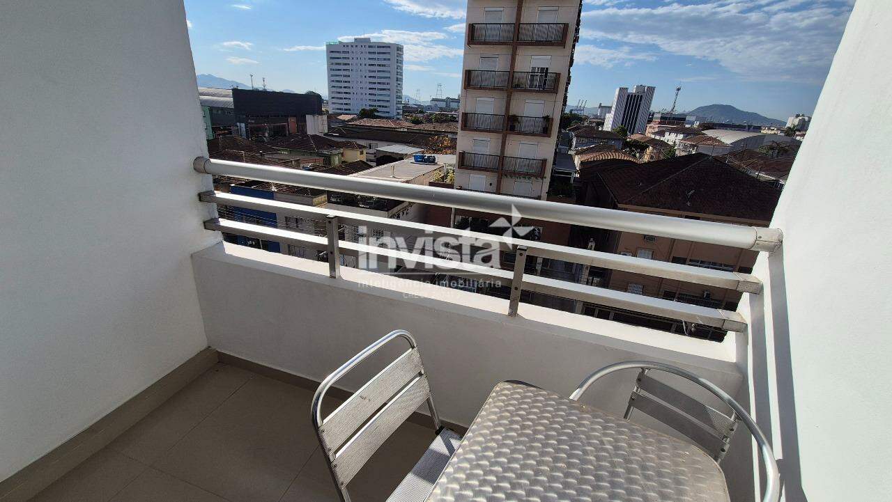 Apartamento &agrave; venda em Santos-SP com 2 quartos e 56m&sup2; - Santos