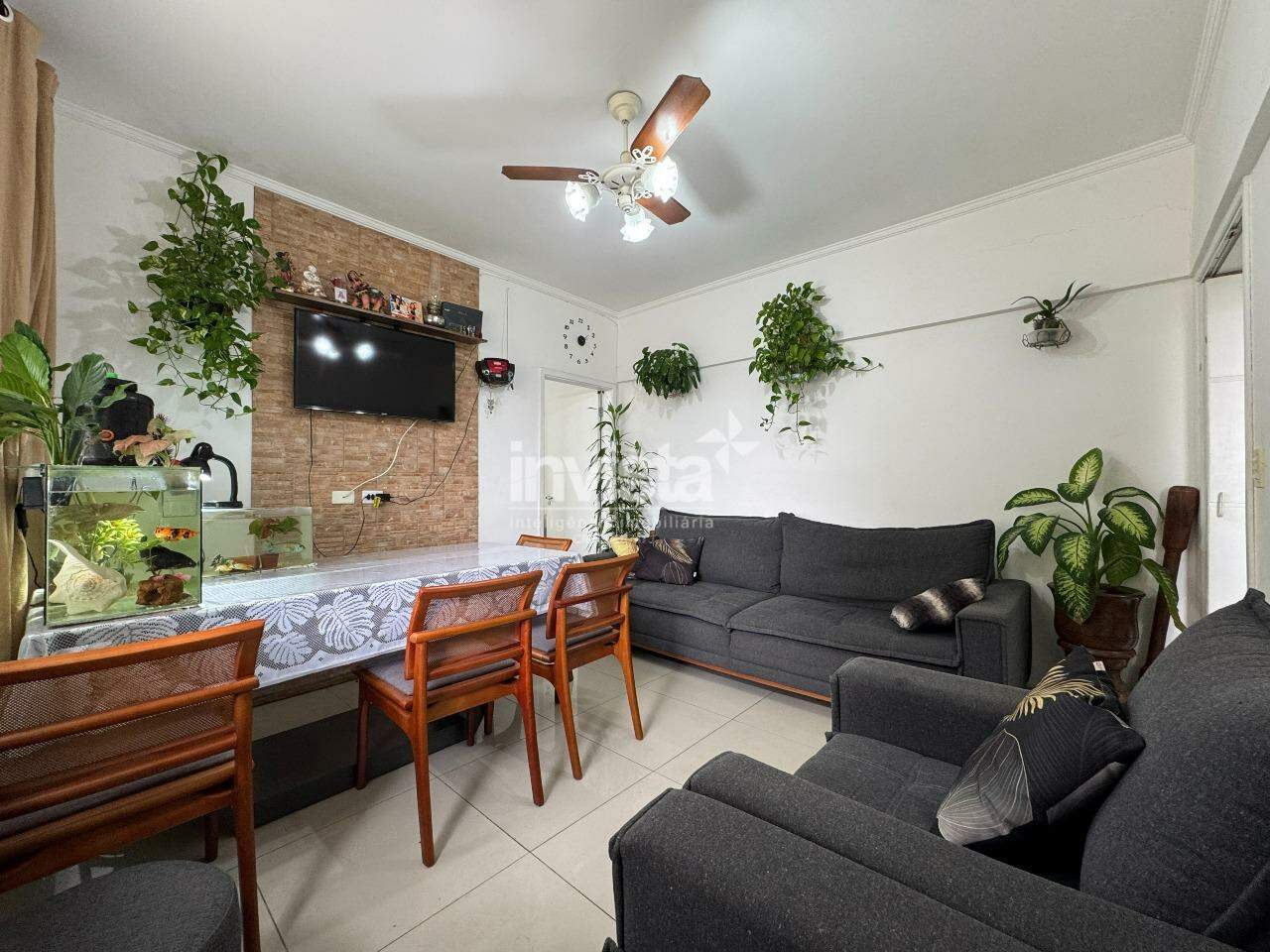C&oacute;digo: 44278 R$ 680.000,00 Apartamento &agrave; venda em Santos-SP no bairro Aparecida, com 2 dormit&oacute;rios e 56m&sup2; 56 m&sup2; 2 quartos 1 vaga - Santos