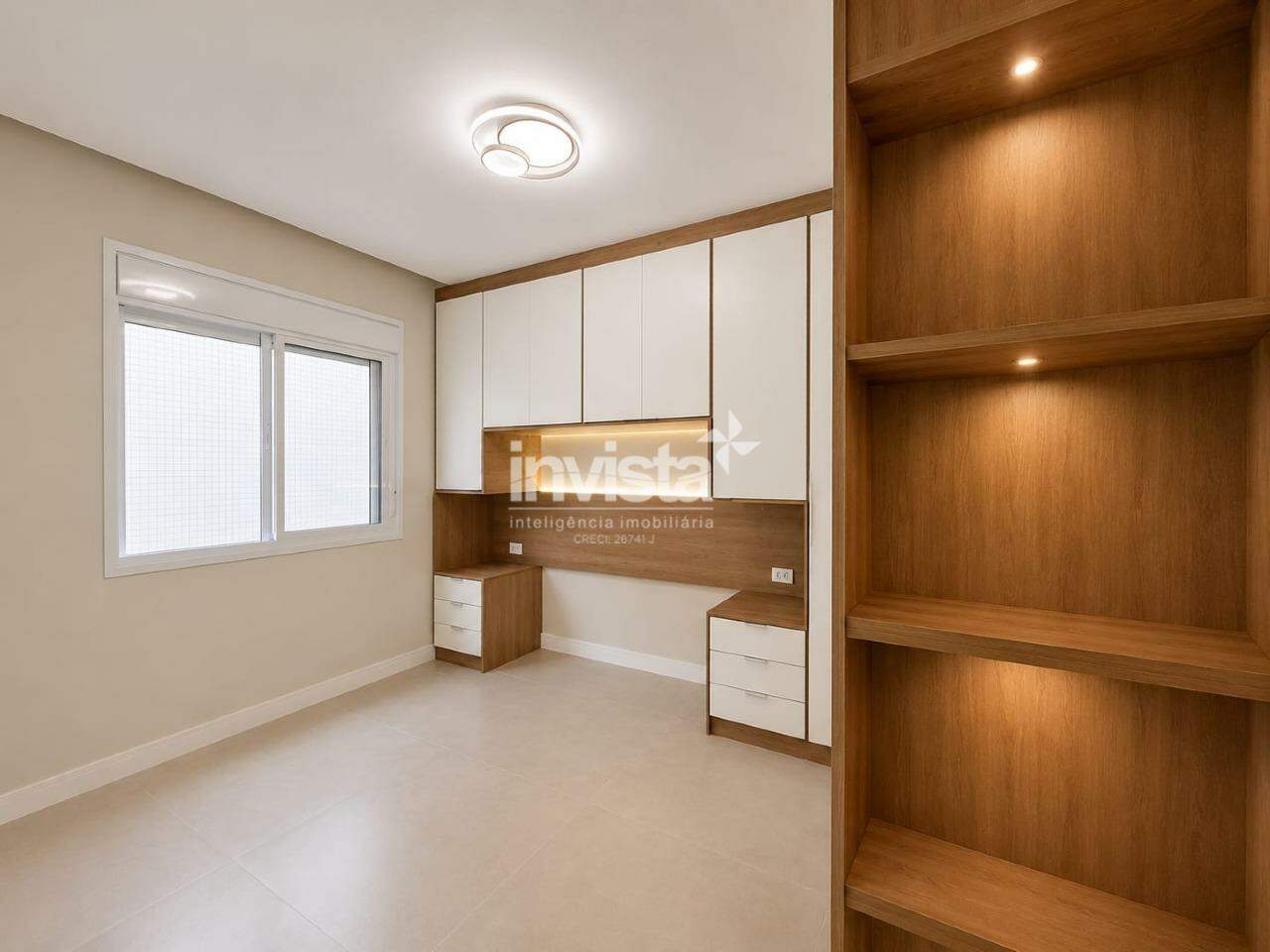 Uma Gracinha de apartamento de 1 dormit&oacute;rio e com VISTA PARA O MAR! - Santos