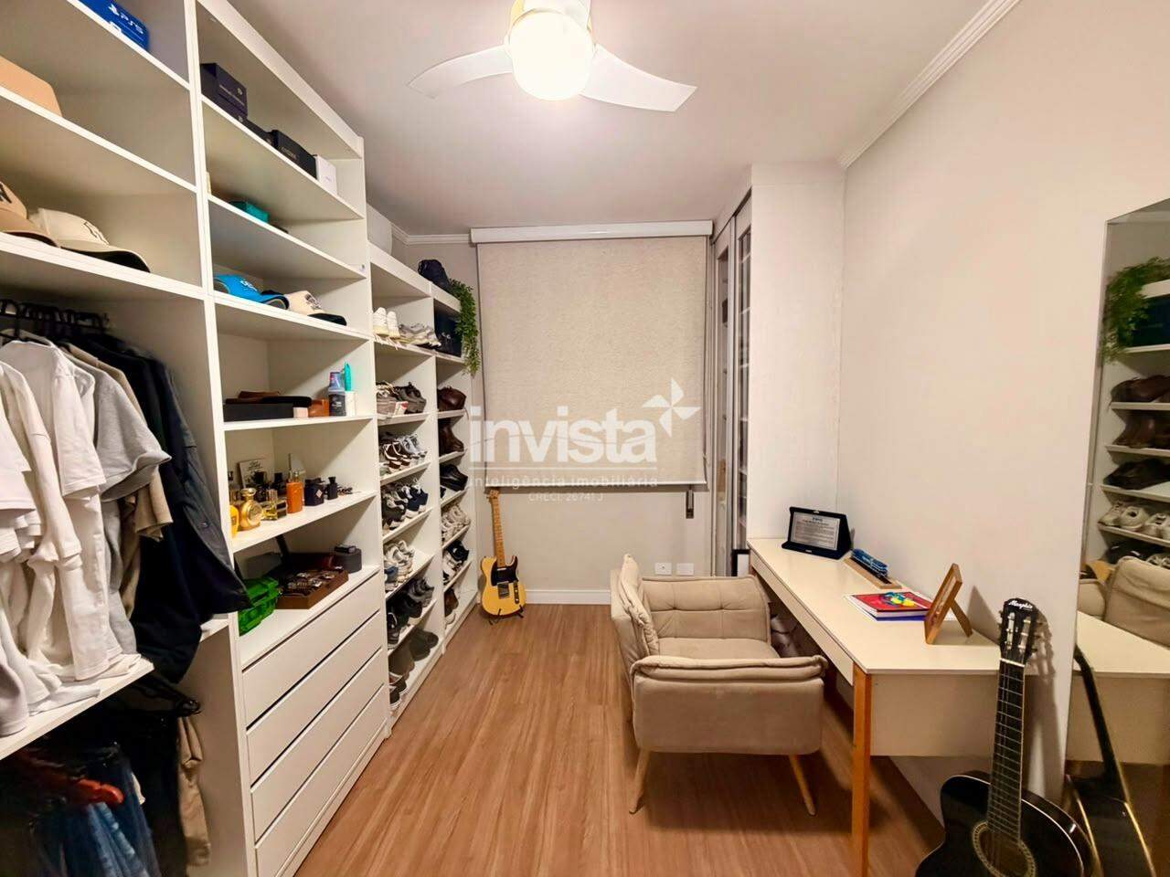 Apartamento para aluguel no bairro Pomp&eacute;ia - Santos