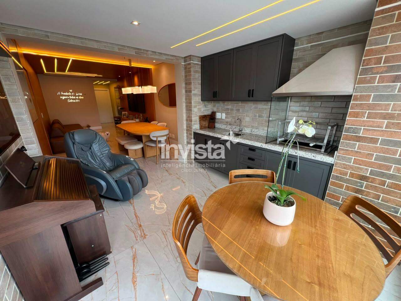 C&oacute;digo: 44289 R$ 3.000.000,00 Apartamento &agrave; venda em Santos-SP no bairro Pomp&eacute;ia, com 3 dormit&oacute;rios e 132m&sup2; 132 m&sup2; 3 quartos 2 vagas - Santos