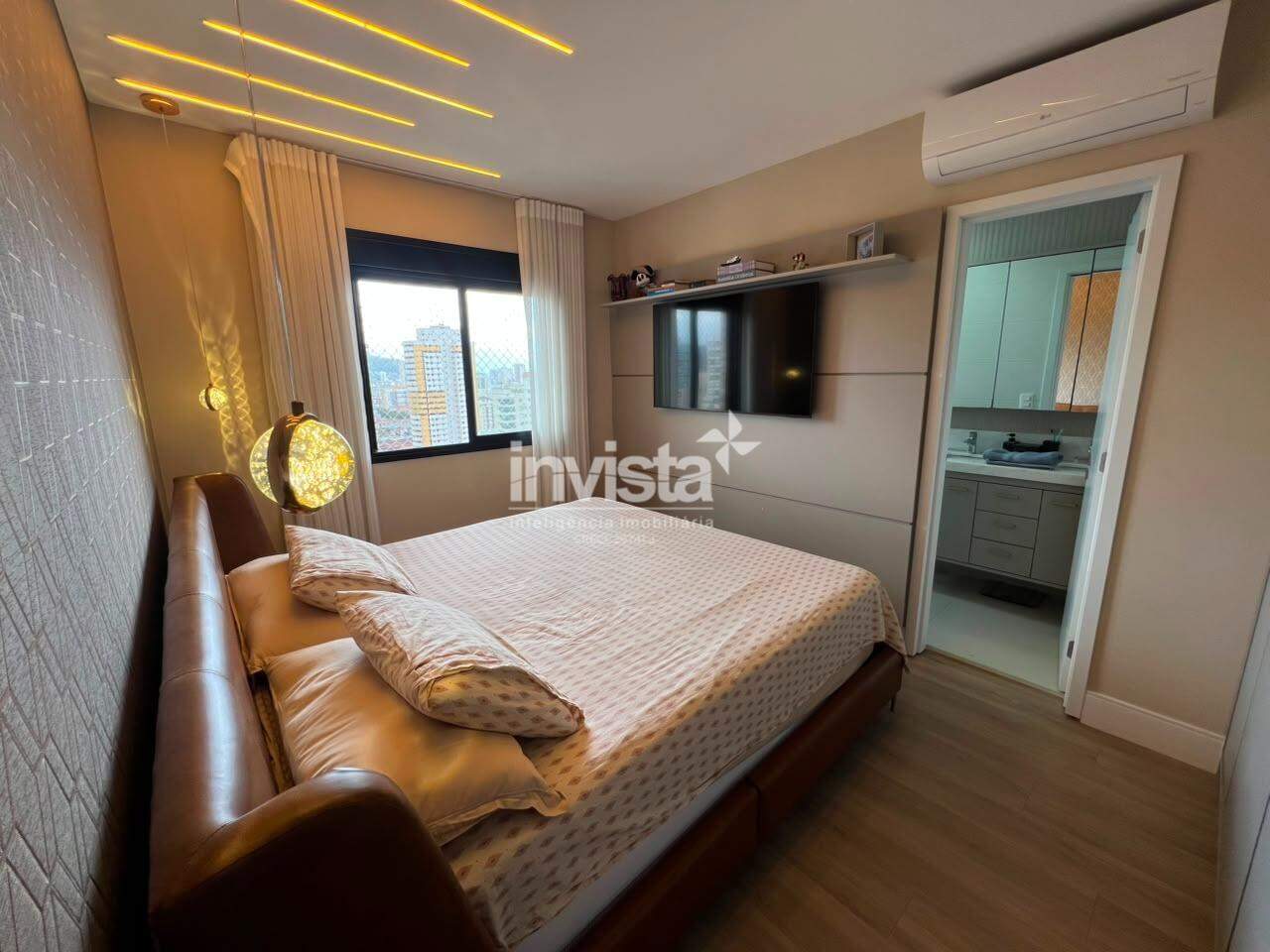 Apartamento &agrave; venda no bairro Pomp&eacute;ia - Santos