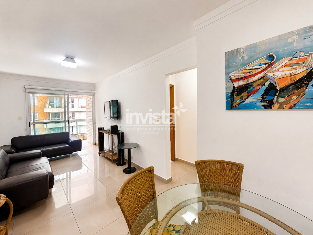 C&oacute;digo: 44309 R$ 930.000,00 Apartamento &agrave; venda em Santos-SP no bairro Gonzaga, com 2 dormit&oacute;rios e 76m&sup2; 76 m&sup2; 2 quartos 1 vaga - Santos