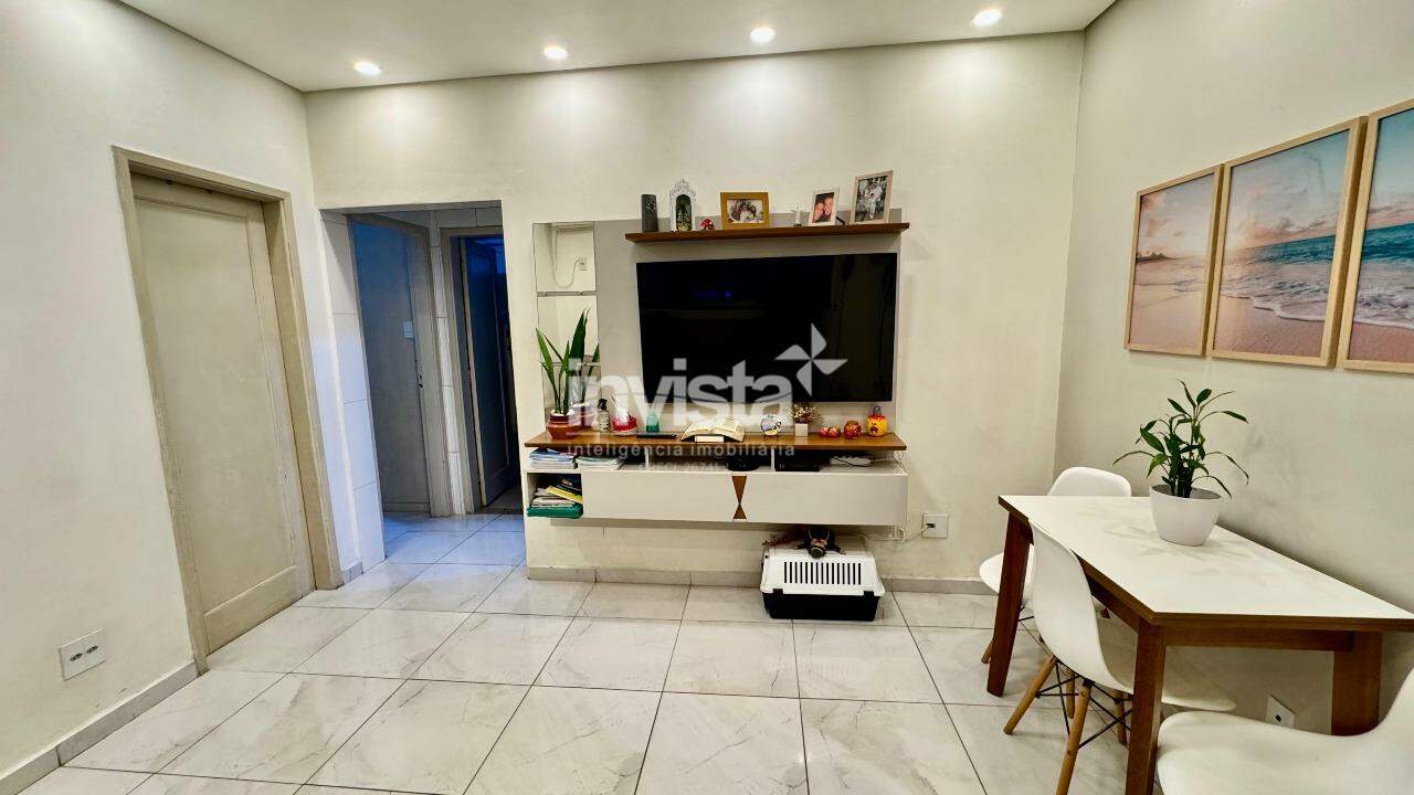 C&oacute;digo: 44314 R$ 450.000,00 Apartamento &agrave; venda em Santos-SP no bairro Boqueir&atilde;o, com 2 dormit&oacute;rios e 65m&sup2; 65 m&sup2; 2 quartos 1 vaga - Santos