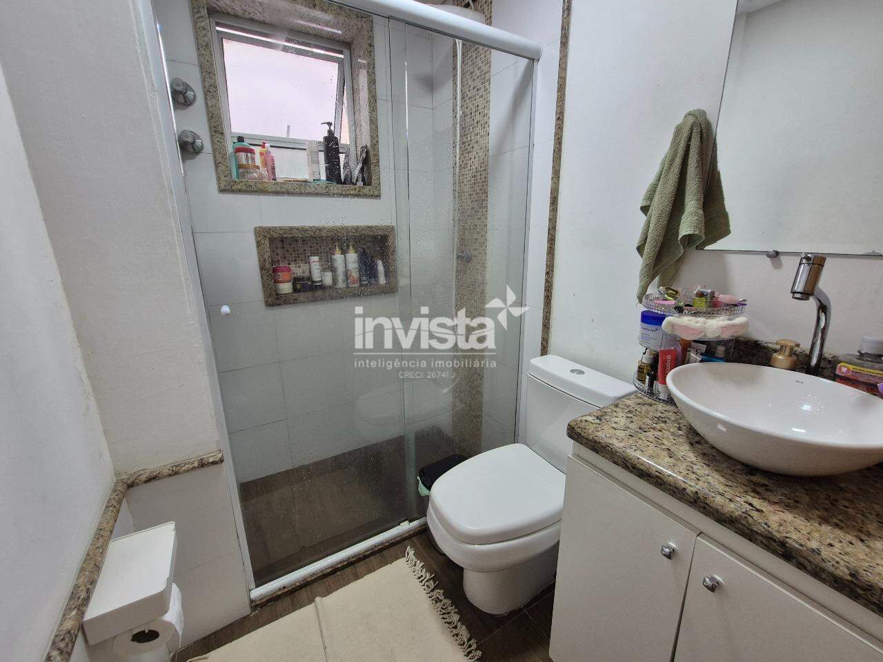 Apartamento t&eacute;rreo de 1 quarto &agrave; venda na Pomp&eacute;ia, em Santos - Santos