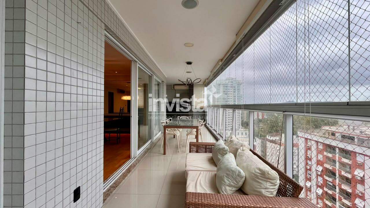 C&oacute;digo: 44322 R$ 10.000,00 Apartamento para alugar em Santos-SP no bairro Embar&eacute;, com 2 dormit&oacute;rios e 160m&sup2; 160 m&sup2; 2 quartos 3 vagas - Santos