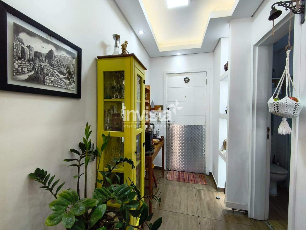 Apartamento residencial de 1 quarto &agrave; venda na Ponta da Praia, Santos - Santos