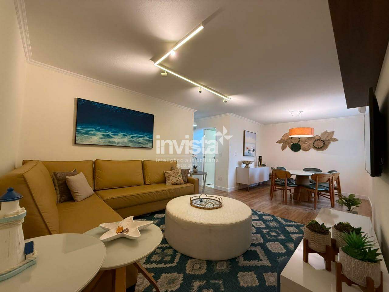 C&oacute;digo: 44339 R$ 980.000,00 Apartamento &agrave; venda em Santos-SP no bairro Boqueir&atilde;o, com 2 dormit&oacute;rios e 90m&sup2; 90 m&sup2; 2 quartos 2 vagas - Santos