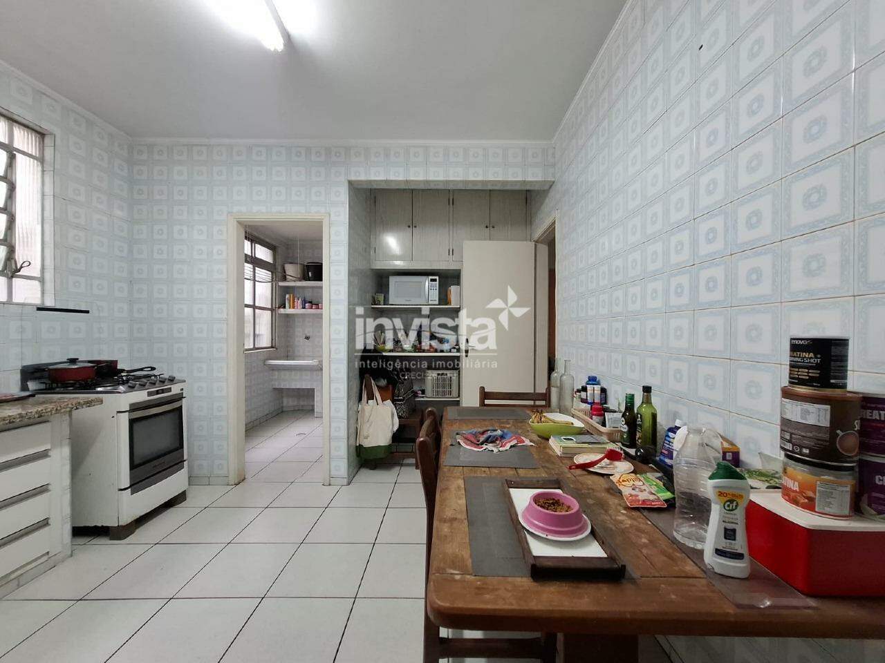 Apartamento de 86m&sup2; no Boqueir&atilde;o com vaga demarcada. R$ 460.000,00 - Santos
