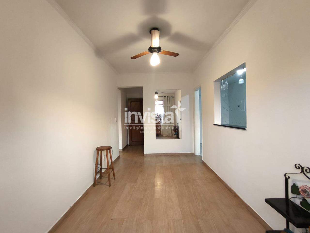 C&oacute;digo: 44343 R$ 371.000,00 Apartamento &agrave; venda em Santos-SP no bairro Embar&eacute;, com 1 dormit&oacute;rio e 46m&sup2; 46 m&sup2; 1 quarto 1 vaga - Santos