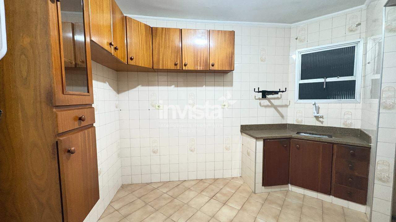 Apartamento para loca&ccedil;&atilde;o no Saboo - Santos