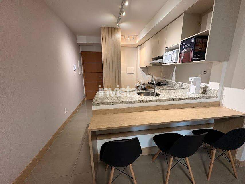 Apartamento para aluguel no bairro Boqueir&atilde;o - Santos