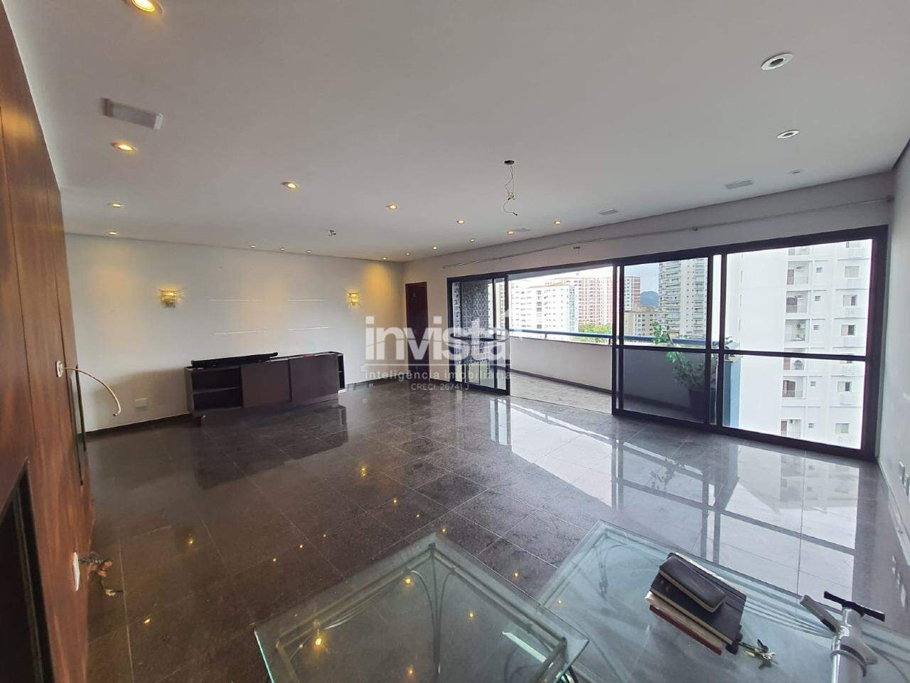 C&oacute;digo: 44353 R$ 7.000,00 Apartamento para alugar em Santos-SP no bairro Ponta da Praia, com 3 dormit&oacute;rios e 220m&sup2; 220 m&sup2; 3 quartos 2 vagas - Santos