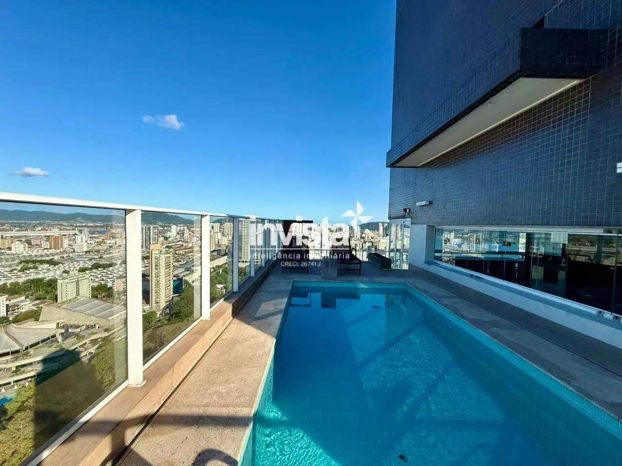 C&oacute;digo: 44354 R$ 35.000,00 Cobertura Triplex para alugar em Santos-SP no bairro Embar&eacute;, com 3 dormit&oacute;rios e 350m&sup2; 350 m&sup2; 3 quartos 4 vagas - Santos