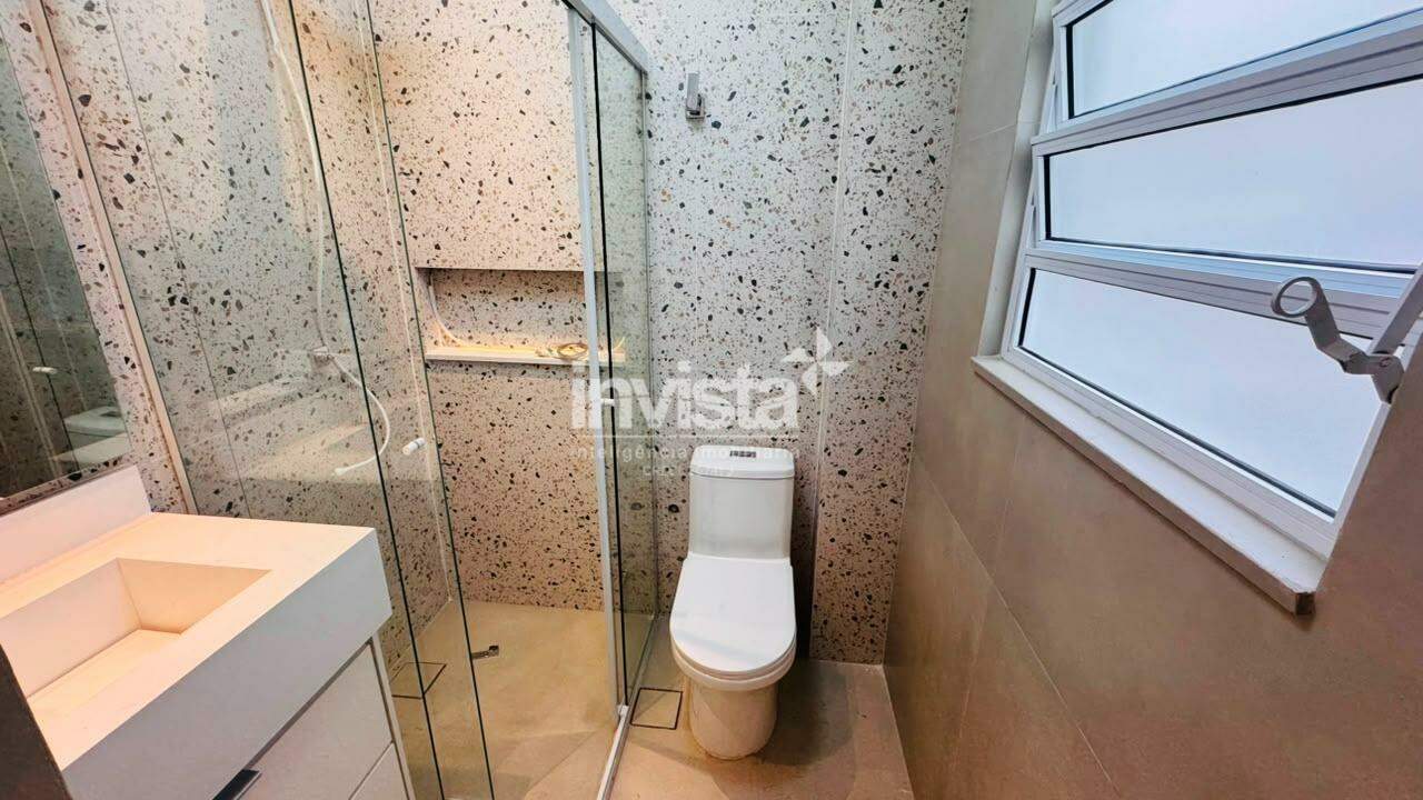 Apartamento para aluguel no bairro Gonzaga - Santos