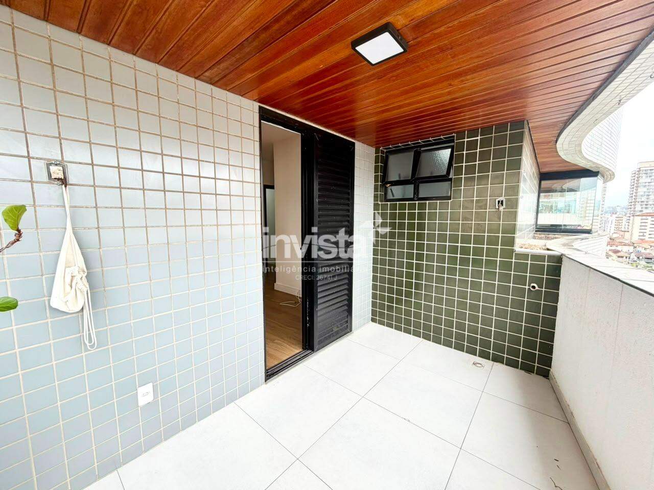 Apartamento para aluguel no bairro Pomp&eacute;ia - Santos