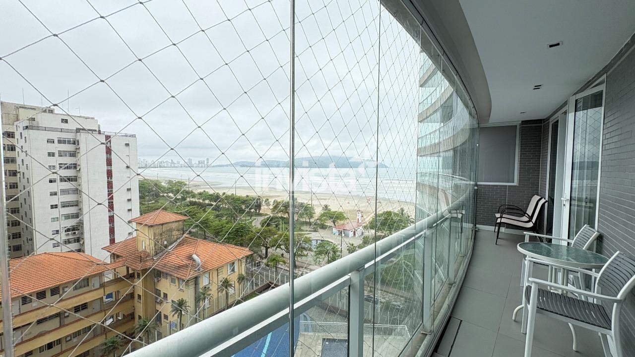 Apartamento para loca&ccedil;&atilde;o vista mar na Pomp&eacute;ia - Santos