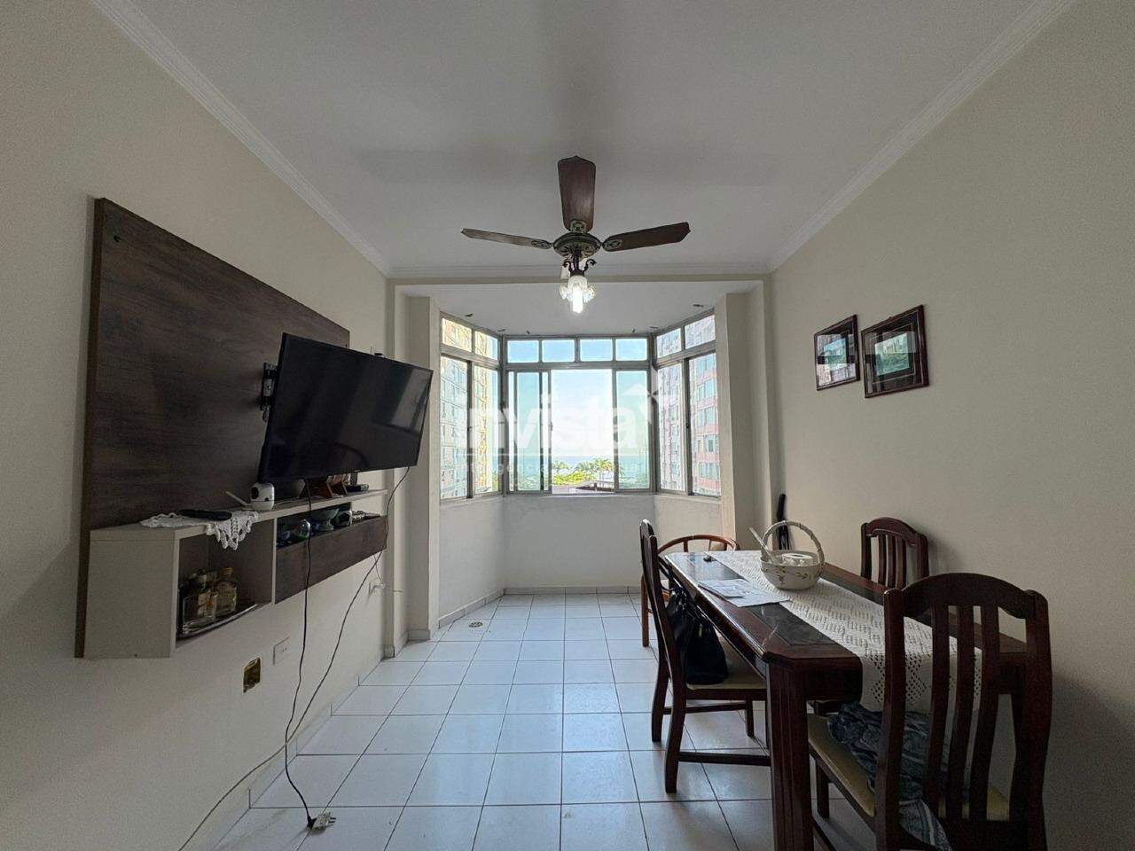 Apartamento frente mar &agrave; venda no Embar&eacute; em Santos - Santos