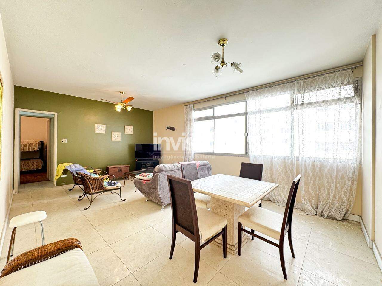 C&oacute;digo: 44417 R$ 650.000,00 Apartamento &agrave; venda em Santos-SP no bairro Embar&eacute;, com 2 dormit&oacute;rios e 83m&sup2; 83 m&sup2; 2 quartos 1 vaga - Santos