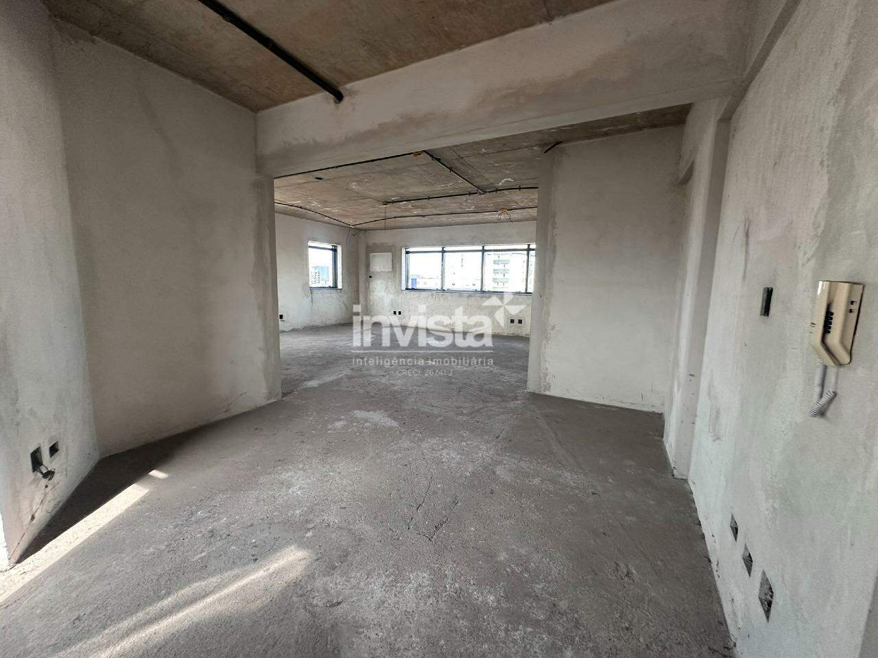 Sala comercial na avenida principal - Santos