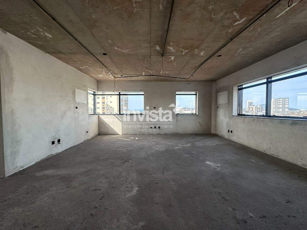 C&oacute;digo: 44419 R$ 4.500,00 Sala Comercial para alugar em Santos-SP no bairro Boqueir&atilde;o, com 0 dormit&oacute;rio e 80m&sup2; 80 m&sup2; 0 quartos 1 vaga - Santos