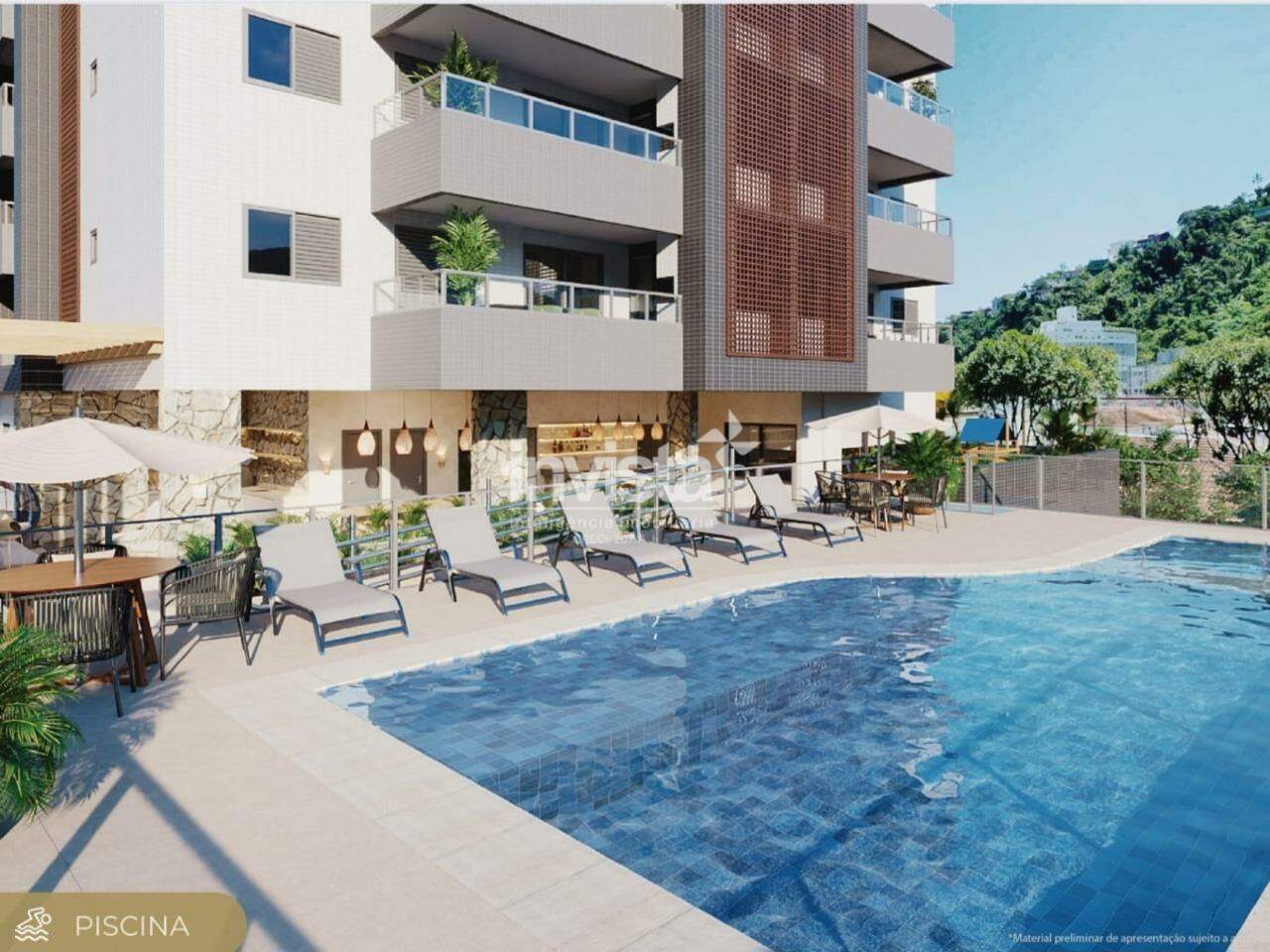 C&oacute;digo: 44424 R$ 940.000,00 Apartamento &agrave; venda em Santos-SP no bairro Marap&eacute;, com 2 dormit&oacute;rios e 67m&sup2; 67 m&sup2; 2 quartos 1 vaga - Santos