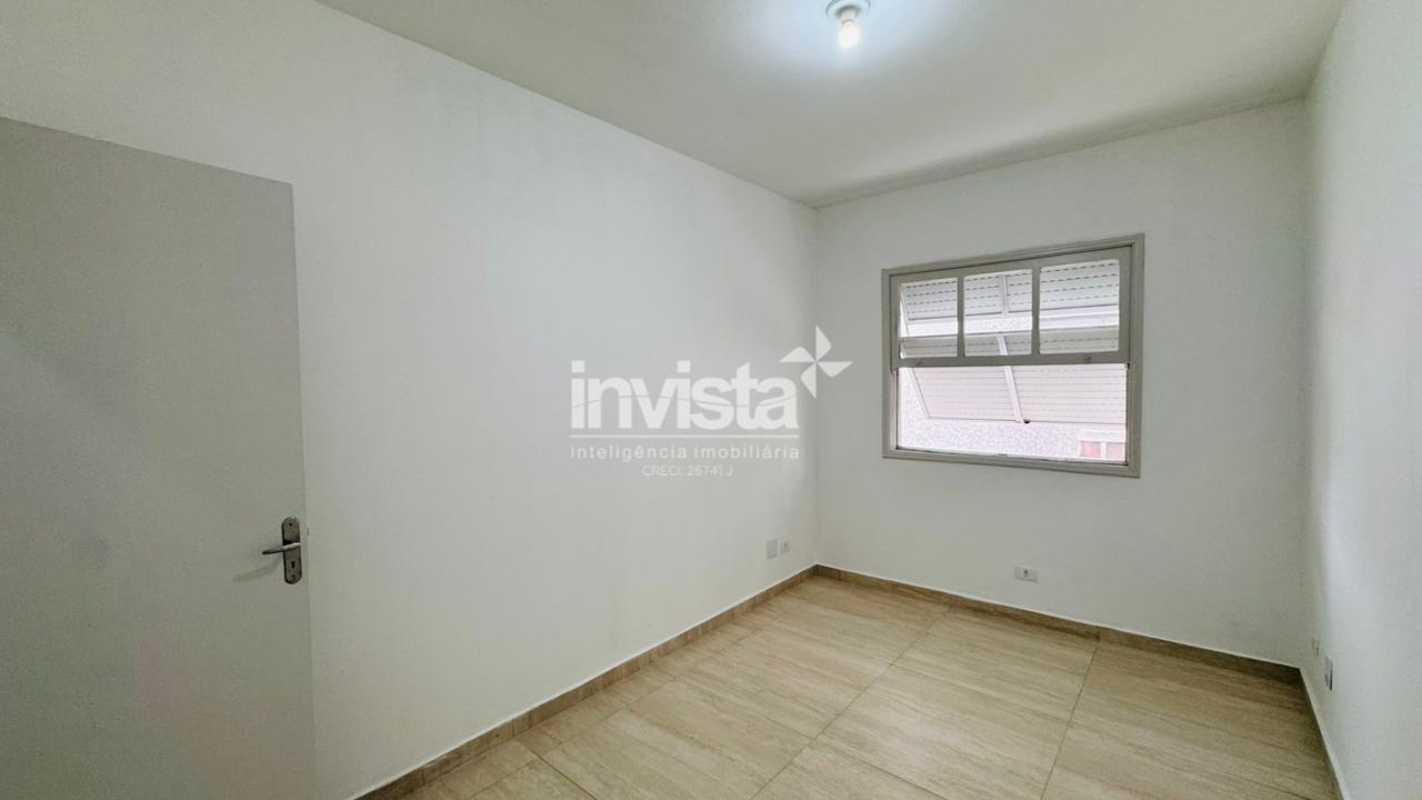 Apartamento para aluguel no bairro Marap&eacute; - Santos