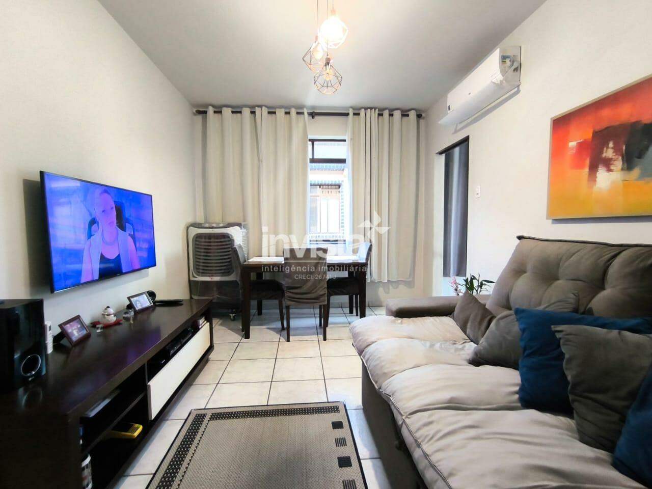 C&oacute;digo: 44447 R$ 450.000,00 Apartamento &agrave; venda em Santos-SP no bairro Macuco, com 2 dormit&oacute;rios e 76m&sup2; 76 m&sup2; 2 quartos 1 vaga - Santos