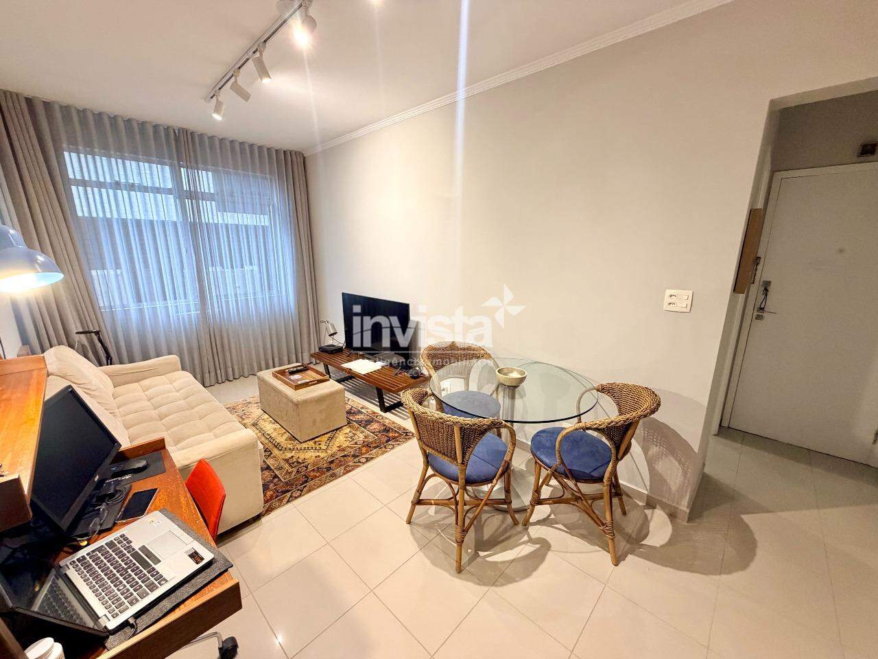 C&oacute;digo: 44453 R$ 499.000,00 Apartamento &agrave; venda em Santos-SP no bairro Ponta da Praia, com 1 dormit&oacute;rio e 50m&sup2; 50 m&sup2; 1 quarto 1 vaga - Santos