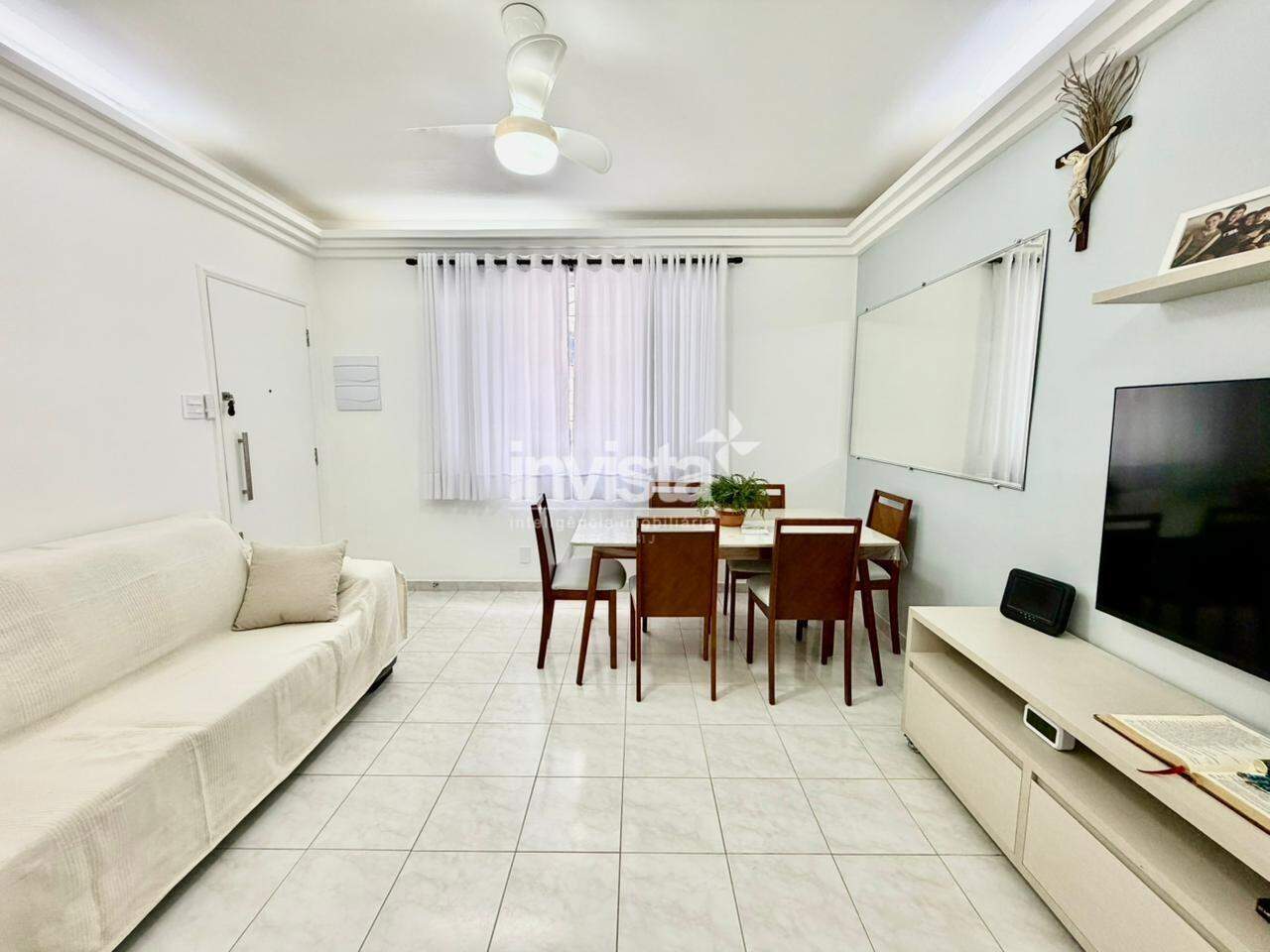 C&oacute;digo: 44457 R$ 340.000,00 Apartamento &agrave; venda em Santos-SP no bairro Marap&eacute;, com 2 dormit&oacute;rios e 77m&sup2; 77 m&sup2; 2 quartos 0 vagas - Santos