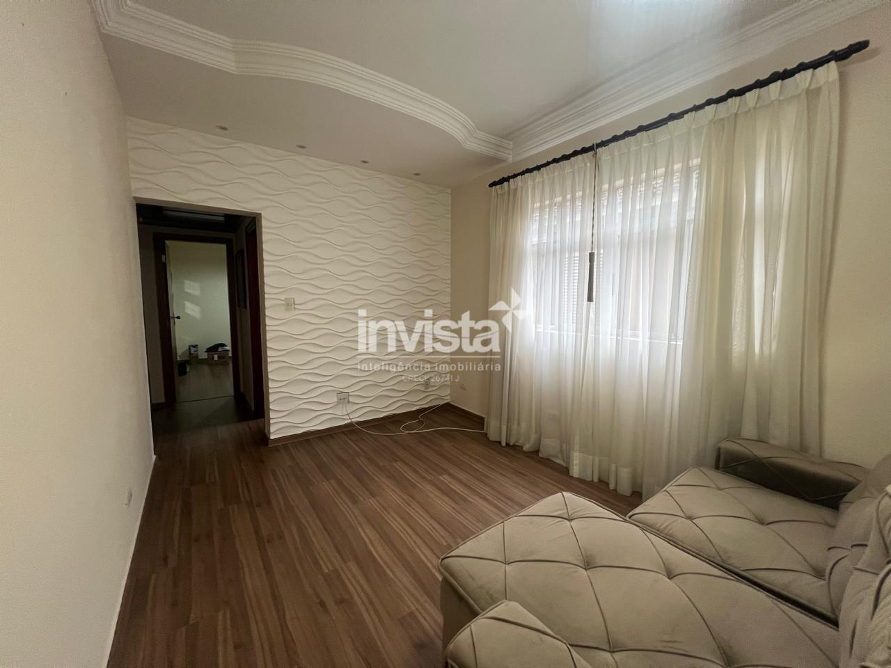 Apartamento para aluguel no bairro Aparecida - Santos