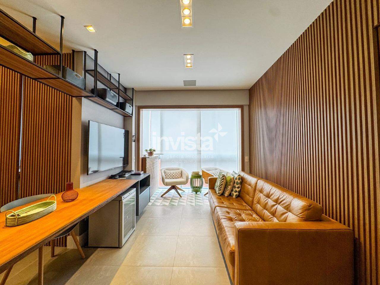 C&oacute;digo: 44481 R$ 960.000,00 Apartamento &agrave; venda em Santos-SP no bairro Boqueir&atilde;o, com 1 dormit&oacute;rio e 46m&sup2; 46 m&sup2; 1 quarto 1 vaga - Santos