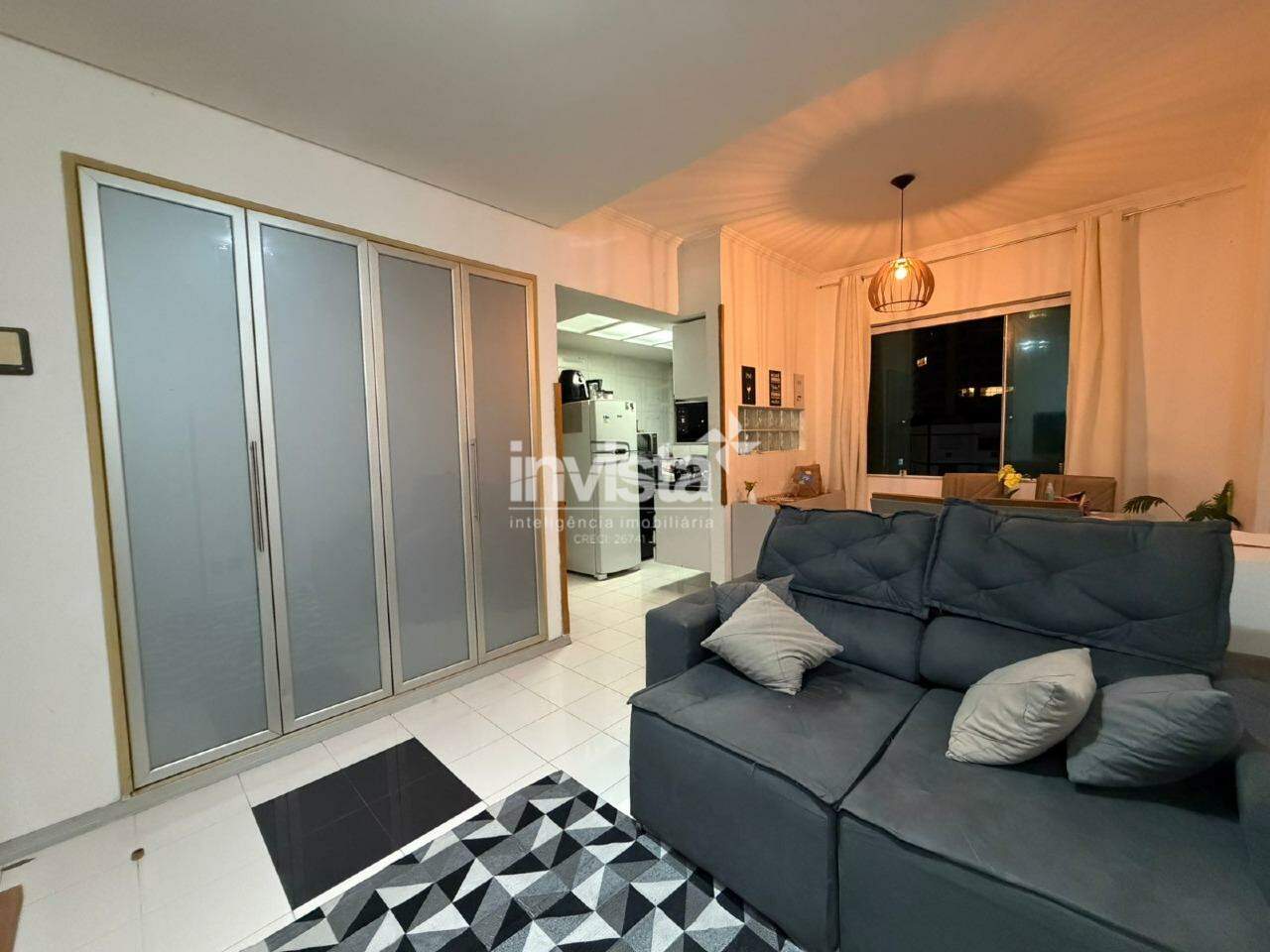 C&oacute;digo: 44482 R$ 320.000,00 Apartamento &agrave; venda em Santos-SP no bairro Jos&eacute; Menino, com 1 dormit&oacute;rio e 42m&sup2; 42 m&sup2; 1 quarto 1 vaga - Santos