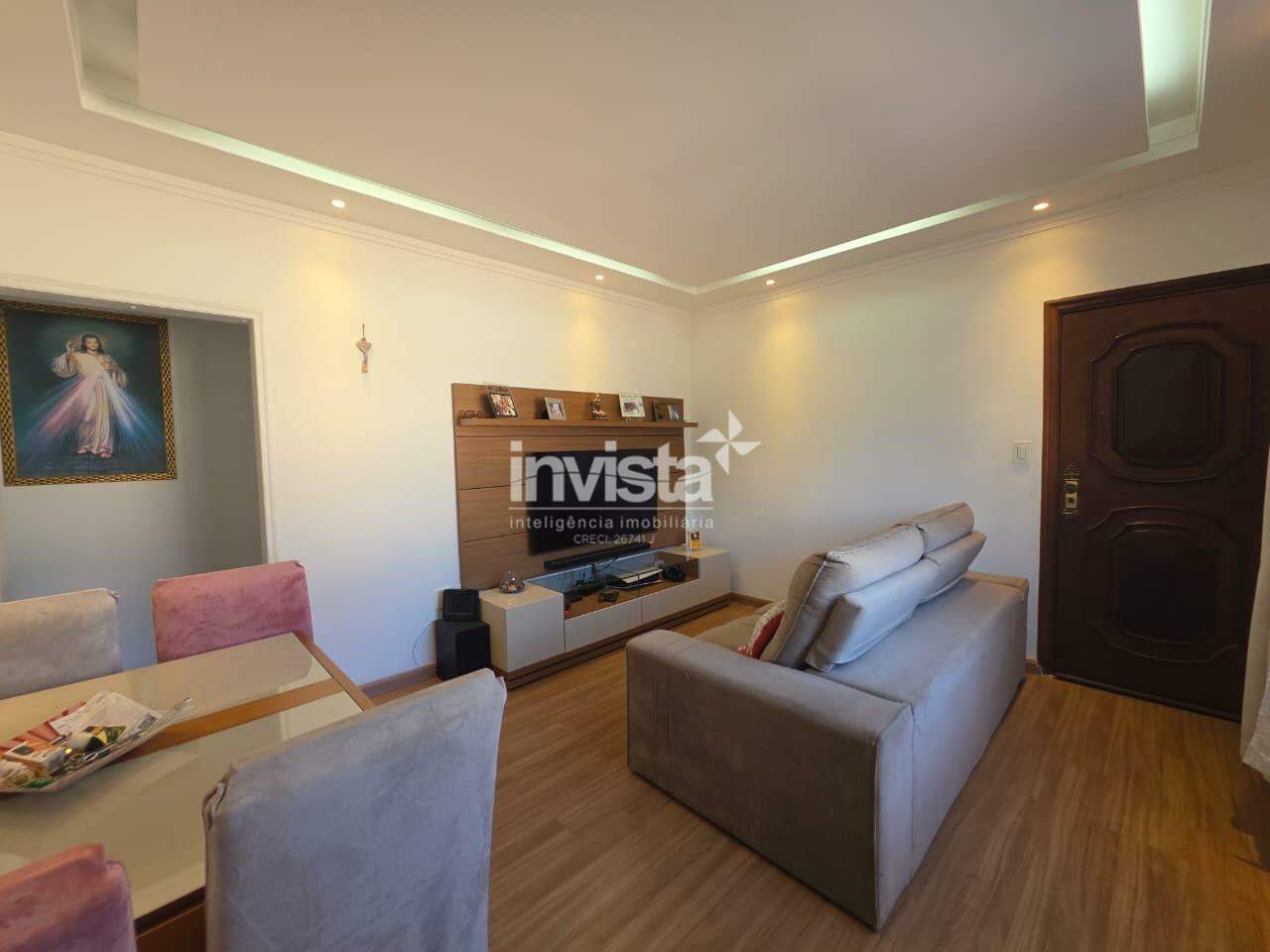 C&oacute;digo: 44496 R$ 425.000,00 Apartamento &agrave; venda em Santos-SP no bairro Vila Mathias, com 2 dormit&oacute;rios e 74m&sup2; 74 m&sup2; 2 quartos 1 vaga - Santos