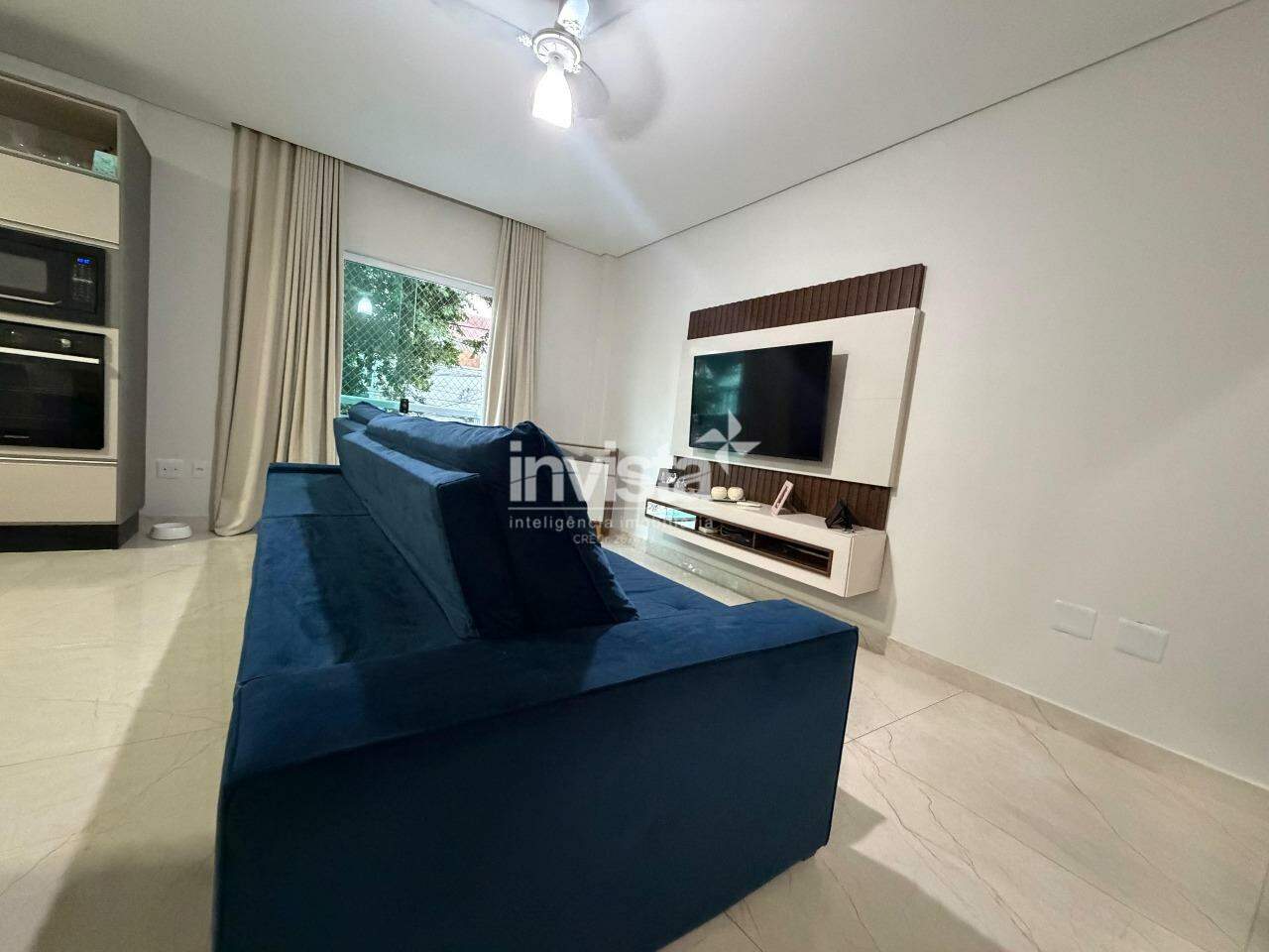 C&oacute;digo: 44500 R$ 999.000,00 Casa Sobreposta &agrave; venda em Santos-SP no bairro Campo Grande, com 2 dormit&oacute;rios e 100m&sup2; 100 m&sup2; 2 quartos 2 vagas - Santos