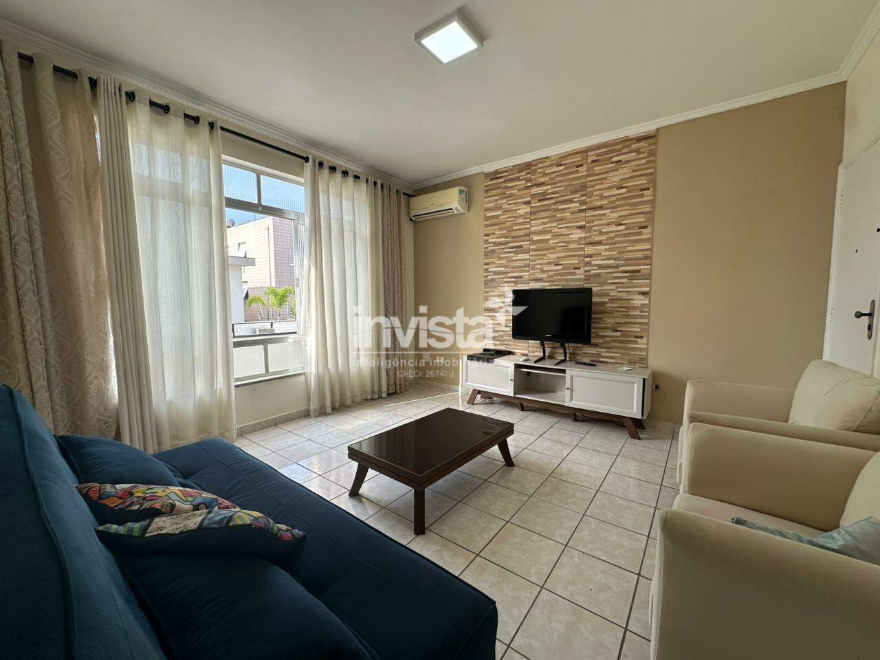 C&oacute;digo: 44501 R$ 4.000,00 Apartamento para alugar em Santos-SP no bairro Pomp&eacute;ia, com 2 dormit&oacute;rios e 83m&sup2; 83 m&sup2; 2 quartos 1 vaga - Santos