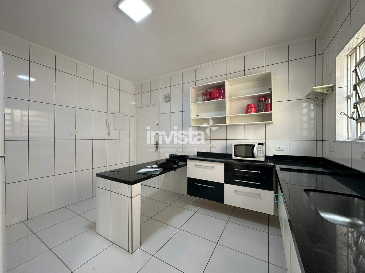 Excelente Apartamento Mobiliado na Pomp&eacute;ia com Vaga Fechada &ndash; Prontinho para Morar! - Santos