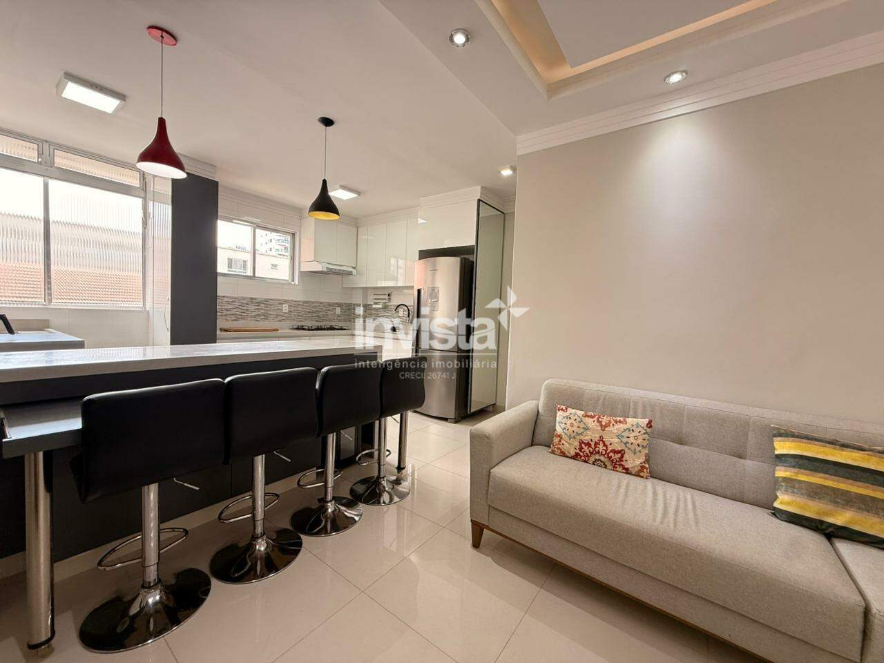 C&oacute;digo: 44503 R$ 565.000,00 Apartamento &agrave; venda em Santos-SP no bairro BOQUEIR&Atilde;O (VILA RICA), com 2 dormit&oacute;rios e 67m&sup2; 67 m&sup2; 2 quartos 1 vaga - Santos