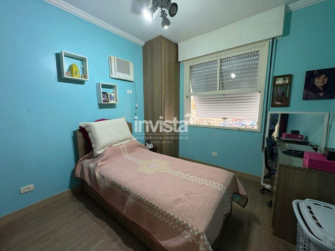 Apartamento &agrave; venda na quadra da praia no Embar&eacute; com 2 dormit&oacute;rios e 80 m&sup2; - Santos