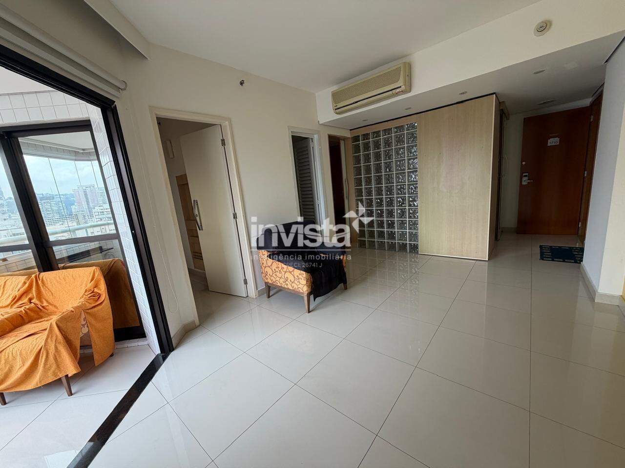 C&oacute;digo: 44520 R$ 748.000,00 Loft &agrave; venda em Santos-SP no bairro Boqueir&atilde;o, com 2 dormit&oacute;rios e 60m&sup2; 60 m&sup2; 2 quartos 1 vaga - Santos