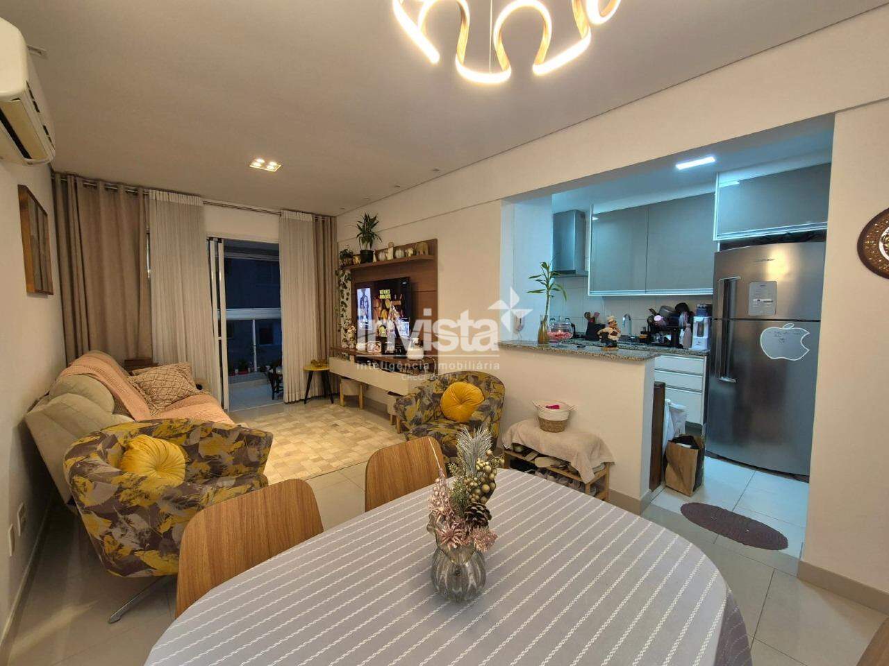 C&oacute;digo: 44525 R$ 1.010.000,00 Apartamento &agrave; venda em Santos-SP no bairro Pomp&eacute;ia, com 2 dormit&oacute;rios e 77m&sup2; 77 m&sup2; 2 quartos 2 vagas - Santos