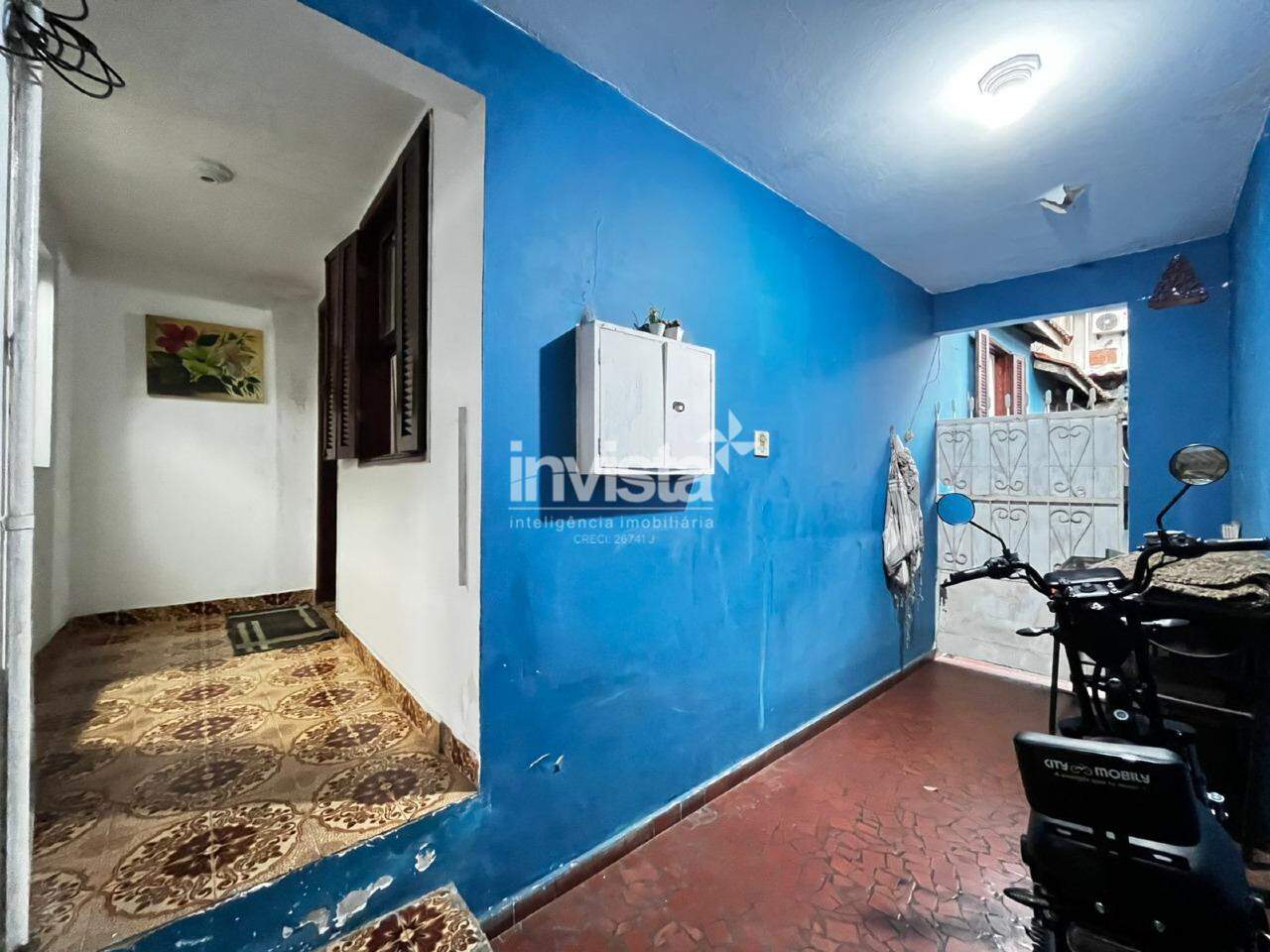 Casa &agrave; venda no bairro Macuco - Santos