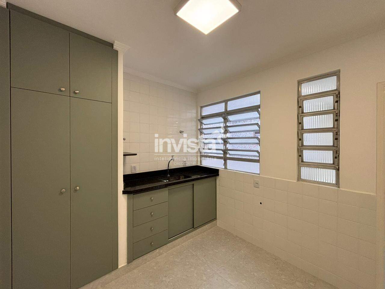 APARTAMENTO REFORMADO PARA LOCA&Ccedil;&Atilde;O | 3 QUARTOS | PR&Oacute;XIMO &Agrave; PRAIA - Santos