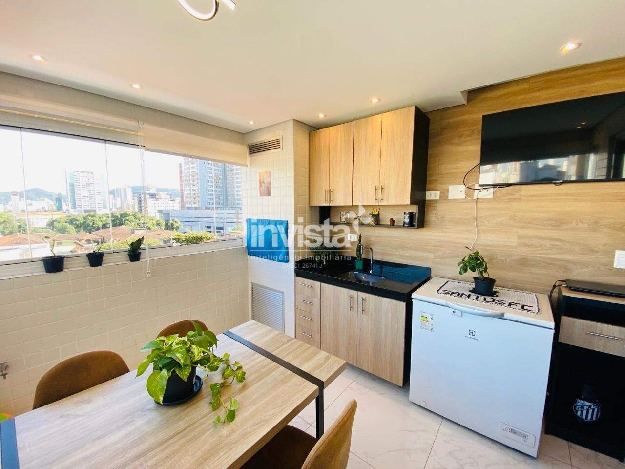 C&oacute;digo: 44538 R$ 1.150.000,00 Apartamento &agrave; venda em Santos-SP no bairro Boqueir&atilde;o, com 3 dormit&oacute;rios e 81m&sup2; 81 m&sup2; 3 quartos 2 vagas - Santos