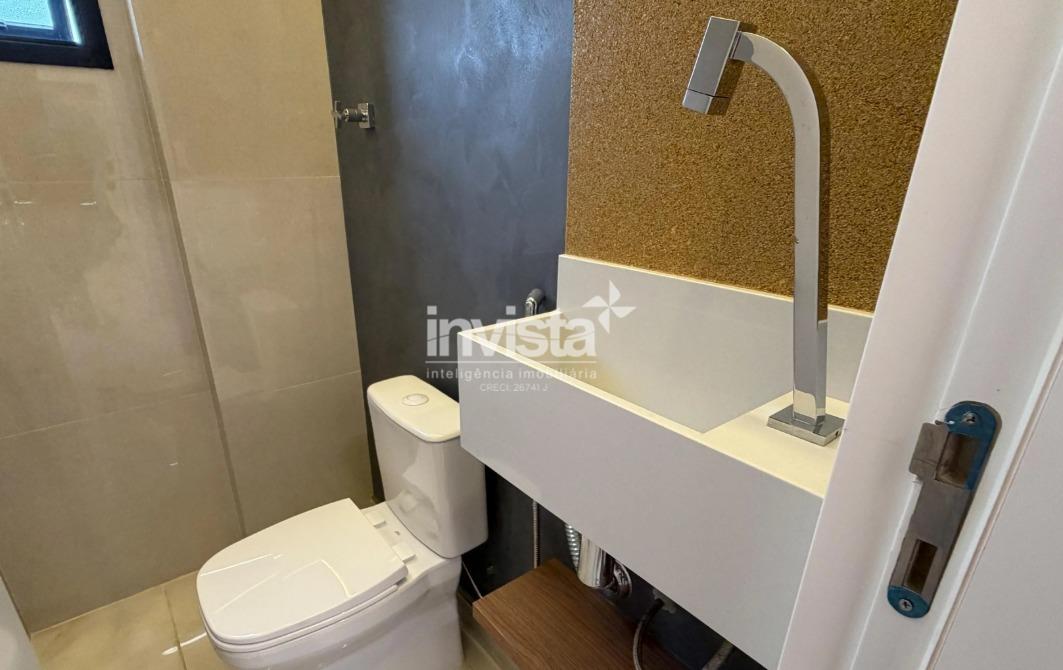 Apartamento para aluguel no bairro Boqueir&atilde;o - Santos