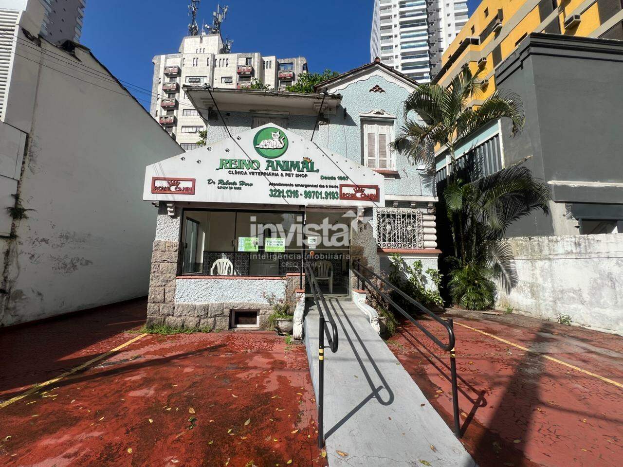 C&oacute;digo: 44544 R$ 40.000,00 Ponto Comercial para alugar em Santos-SP no bairro Boqueir&atilde;o, com 4 dormit&oacute;rios e 257m&sup2; 257 m&sup2; 4 quartos 4 vagas - Santos